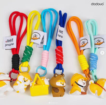 Load image into Gallery viewer, Dodowo Puppy Crossing Keychains
