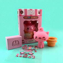 Load image into Gallery viewer, Puchi Tomo - Kitty Cones - Stackable Toys
