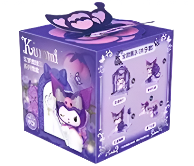 Moetch Kuromi Dream Rose Garden Series Micro Bind Box 3DRetro Moetch Kuromi Dream Rose Garden Series Micro Bind Box 3DRetro