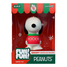 Load image into Gallery viewer, Peanuts FUN! FUN!™ Wave 3 (Holiday)  Snoopy (Snowflake Sweater)
