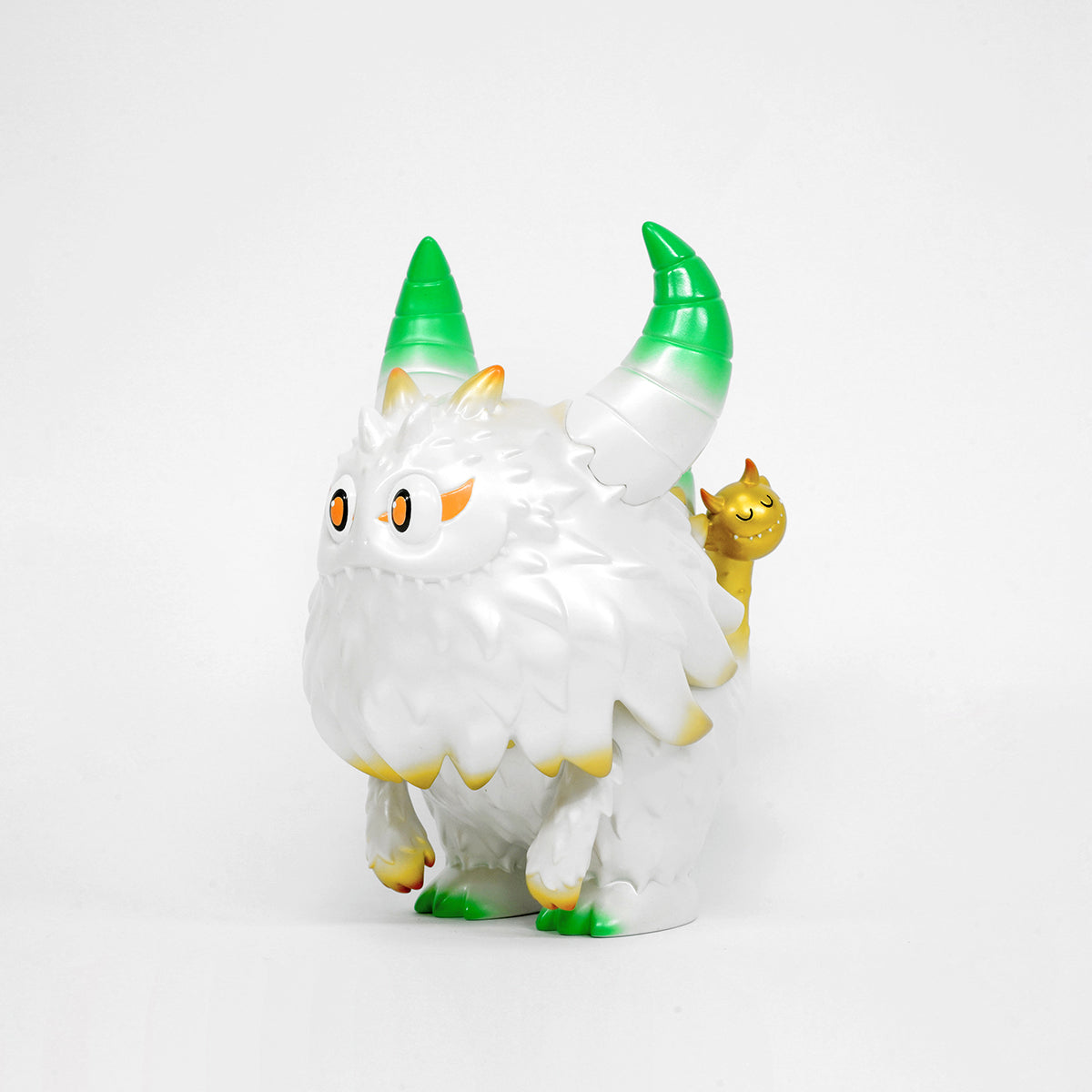 その他 THE LITTLE HUT T9G RANGEAS JR Golden The Little Hut T9G Rangeas Rex Jr. Sofubi (White / Gold