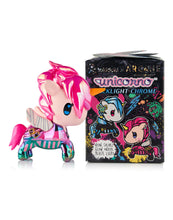Load image into Gallery viewer, tokidoki x ARCANE Unicorno Black Light Chrome Blind Box
