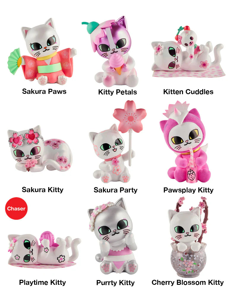 Tokidoki Cherry Blossom Cats Blind Box – 3DRetro