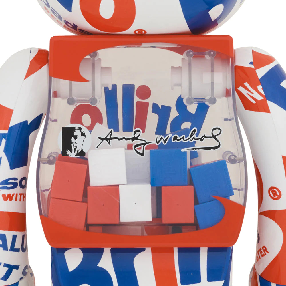 The Be@rbrick Andy Warhol “Brillo” 1000% in mint condition
