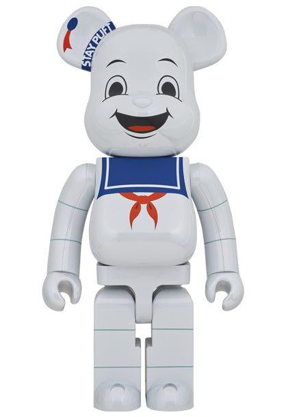 BE@RBRICK STAY PUFT MARSHMALLOW MAN WHITE CHROME Ver. 1000%