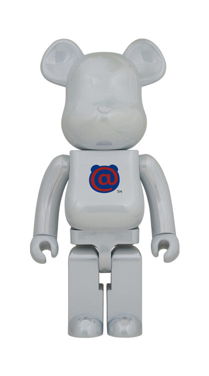 BE@RBRICK 1st Model White Chrome 1000％