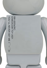 Load image into Gallery viewer, BE@RBRICK 1st Model White Chrome 1000％
