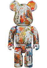 Load image into Gallery viewer, Be@rbrick Andy Warhol x JEAN-MICHEL BASQUIAT #4 1000%
