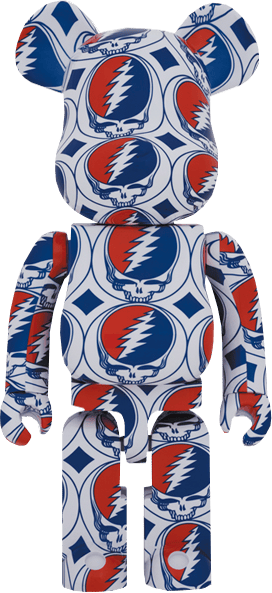 BE@RBRICK GRATEFUL DEAD 1000% (STEAL YOUR FACE)