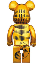Load image into Gallery viewer, BEARBRICK GARFIELD (GOLD CHROME VERSION) 100% AND 400%
