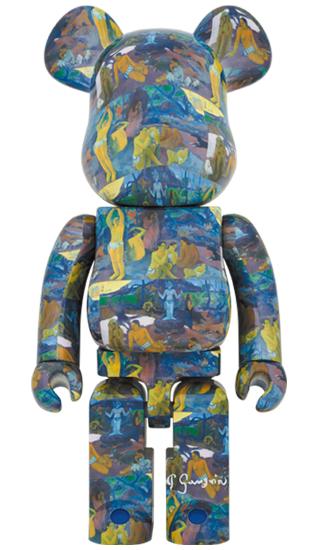 BE@RBRICK Eugène Henri Paul Gauguin (Where Do We Come From? What Are We? Where Are We Going?) 1000%